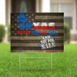 Texas One State Still Under God And Not For Sale Yard Sign Honor The Texas Flag For Christians