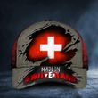 Made In Switzerland Hat Flag Vintage Old Retro Proud Of Switzerland Man Swiss Gift