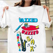 I'm Vaxxed Waxxed Ready 4 Sax T-Shirt Funny Vaccinated Shirt Gifts For Saxophone Players