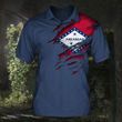 Arkansas Polo Shirt Flag State Of Arkansas Golf Shirt Mens Patriotic Clothing
