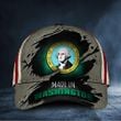 Made In Washington Hat The Seal Of The State Of Washington 1889 Cap Patriotic Gifts