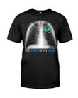 Bike The X-Ray Of My Heart Shirt Unique Graphic Tee Gifts For Bike Lovers