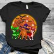 Chihuahua Halloween Shirt Blood Moon Funny Halloween T-Shirt Gifts For Chihuahua Lovers