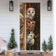 Owl Christmas Door Cover Cute Xmas Holiday Hilarious Fun Christmas Door Decorations