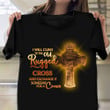 I Will Cling To The Old Rugged Cross Shirt Jesus Graphic T-Shirt Christian Gifts For Him