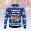 Sea Turtle Merry Christmas Sweatshirt Xmas Sweatshirt Cute Christmas Gifts For Girlfriend