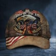 Eagle USA Flag Home Of Free Because Of The Brave Hat Patriotic Honoring Veterans Day Gifts