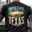 United State Of Texas T-Shirt Patriotic American Shirt Gifts For Men Friends