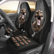 Dinosaur Zipper Get In Sit Down Shut Up Hold On Car Seat Covers Cute Car Decorations