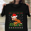 Red Panda Christmas Shirt Animal Cute Christmas Shirt 2021 Apparel Gift For Family