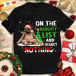 Sloth Santa On The Naughty List And I Regret Nothing Shirt Sloth Lover Cute Christmas T-Shirt