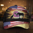 American Flag Animal Lest We Foget Hat