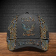 US Navy Papa The Man The Myth The Legend Hat Navy Veteran Patriots Caps Gifts For Papa