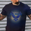 US Air Force Shirt United States Air Force Apparel T-Shirt Mens USAF Clothing Gift