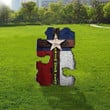 Texas Flag Cross Faith Over Fear Yard Sign Faith Christian Patriotic Merchandise