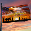 US Veteran Eagle We Will Never Forget Flag Veterans Honoring Memorial Day Yard Decorations