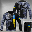 Ukraine Myth Of Kiev Camo Hoodie Ukrainian Support Military Clothing