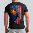 Arizona State American Flag Shirt Texas Pride Patriotic T-Shirt Gifts For Texas