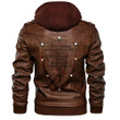 I'm A Warrior In The Army Of God Leather Jacket For Men Faith Christian Apparel Best Gifts
