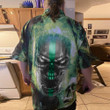 Thin Green Line Skull Hawaii Shirt Scary Horror Military Shirt Mens Gifts For Dude