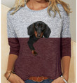 Dachshund Dog Long Sleeve Shirt Unique Design Pet Merch Gifts For Dachshund Lovers