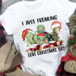 Turtle I Just Freaking Love Christmas Ok Shirt Turtle Lover Xmas T-Shirt Gift For Dude