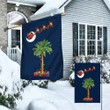 South Carolina State Christmas Flag Merry Christmas Flag Indoor Outdoor Decoration