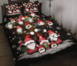 Merry Christmas Quilt Bedding Sets Cute Adorable Christmas Decorating Ideas For Bedroom