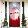 Merry Christmas Texas Flag Door Covers Patriotic Merch Front Door Christmas Decorations