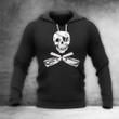 Old Row Maroon Pirate Hoodie Mississippi State Pirate Cross Bones Merch
