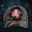 Texas State Pirate Hat Skull And Crossbones American Flag Hats Gift For Men