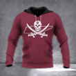 Tennessee State Pirate Hoodie Cross Sword Flag Clothing Gift For Brother 1
