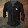 Washington State Pirate Long Sleeve Shirt Skull And Crossbones Pirate Clothing For Football Fan
