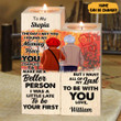 Personalized Couple Candle Holder To My The Day I Met You I Found My Missing Piece You Complete