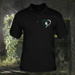 Spartan Strong Polo Shirt Heart Go Green Spartan Strong Clothing