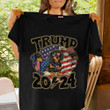 Dachshund Trump 2024 Shirt Pro Trump 2024 Make America Great Again T-Shirt Gift For Dog Owners