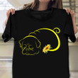 Pug And Sunflower Shirt Pug Lovers Cute Graphic Tees Gifts For Sibling