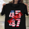 Not Guilty Trump Shirt Donald Trump 45 47 President Campaign Apparel 2024 Election