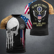 In God We Trust Guns Are Just Backup Skull American Flag Shirt We The People Gifts For Patriots