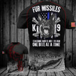 K9 Fur Missiles Teaching Idiots Not To Run T-Shirt Thin Blue Line Shirts Men Gifts For Cops