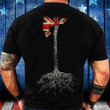 Axe United Kingdom With Roots Shirt Mens Patriotic Tee Shirts Gifts For British Friends