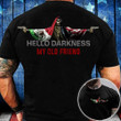 Mexican Hello Darkness My Old Friend Shirt Mexico Lover Skull Apparel Gifts For New Dads
