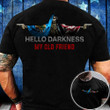 Oklahoma Hello Darkness My Old Friend Shirt Oklahoma Lover Skull Apparel Gifts For Dad 2023