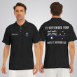 Personalized Australia Thin Blue Line Shirt Support Police Law Enforcement Merch