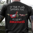 If The Flag Offends You Kiss My Arkansass Shirt Arkansas Lover Skull Apparel Gifts For Him