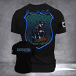 Canada Thin Blue Line T-Shirt Honour The Fallen Support Police Law Enforcement Merchandise