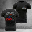 Personalized Wyoming Armed And Dadly T-Shirt Gift For Dad Ideas