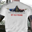 Virginia Hello Darkness My Old Friend Shirt South Virginia Lover Skull T-Shirt Fathers Day Gift