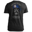 Virginia Old Man Patriot Virginia T-Shirt Target Patriotic Shirts Birthday Gift For Boyfriend