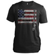 Wyoming Veteran Dog Tags Wyoming T-Shirt Veterans Day Shirts Gifts For Father